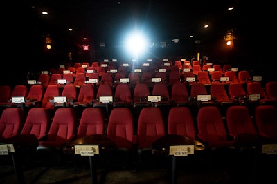 Nitehawk Cinema’s three theaters are available for private rental Mondays through Thursdays. Pricing starts at $750 for the 34-seat theater, plus food and beverage charges.