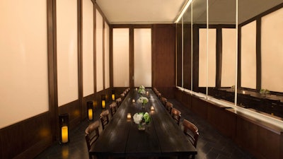 Private Dinning Room at The Redbury New York