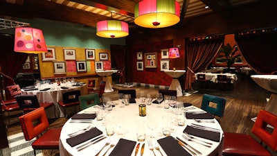 Salons are semi private spaces with a full view of the famous Main Dining Room