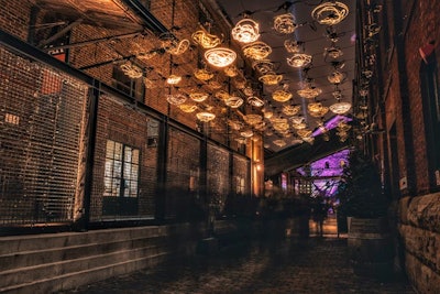 The inaugural Toronto Light Festival is taking place in the Distillery District through March 12.