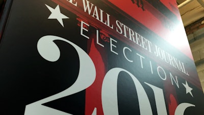 The Wall Street Journal Election 2016 Event designed by WSJ