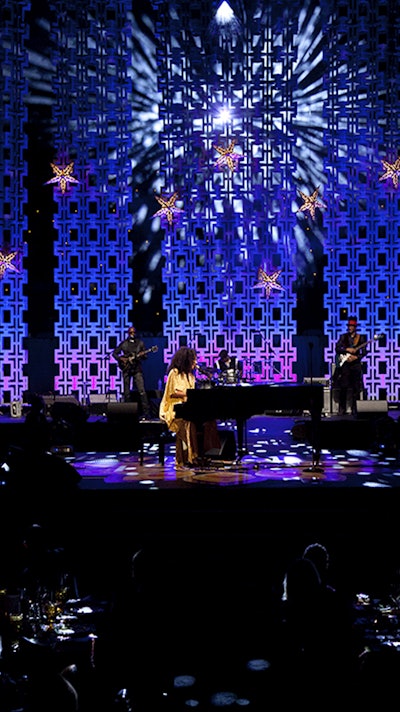Headline celebrity talent, Judith Hill, performing at the 2016 UPMC Gala produced by RWS