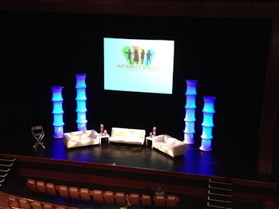 Conference for women hosted inside Miramar Cultural Center's 800-seat theatre.