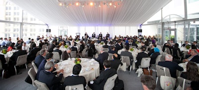 Corporate Luncheons in Tented Outdoor Space