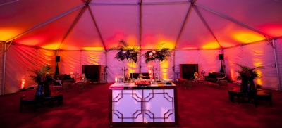 Tented Outdoor Area to Extend Event Footprint