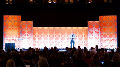 This SuperWall made up of OM Panels set the stage at IEG 2016