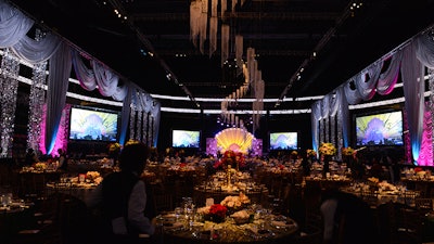 Full event design and installation under 60 hours for yearly fundraising event