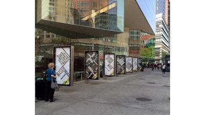 The One Show Outdoor Signage at Lincoln Center by Overland Entertainment