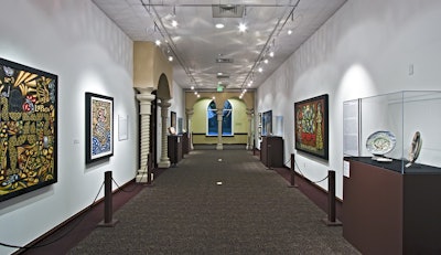 Art Gallery exhibit featuring Power Revealed: African Art from the Collection of the Museum of Art.