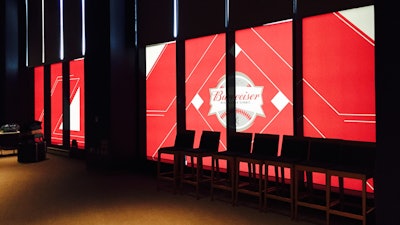 Budweiser MLB Partner Summit Window Decal