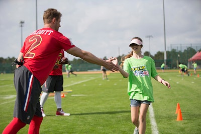 Elementary students from around Central Florida traveled to ESPN Wide World of Sports for the Play 60 clinics, part of the N.F.L.’s campaign to encourage kids to be active for 60 minutes every day.