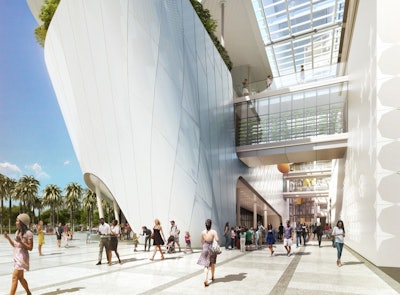 Courtyard Entrance from Knight Plaza