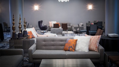 Add textured pillows to any space for a more detailed look