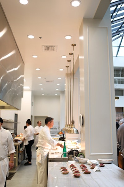Downtown Los Angeles's Spring restaurant hosted the announcement event on February 7.
