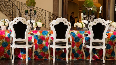 Napoleon is perfect for any event with a whimsical feel