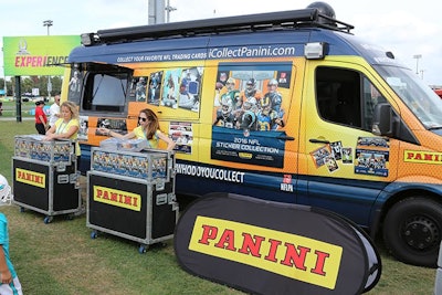 Panini America, the exclusive physical trading card partner of the N.F.L., was a sponsor of the N.F.L. Pro Bowl Experience at ESPN Wide World of Sports.