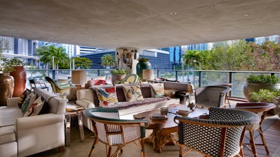 SLS Brickell Lounge Space