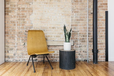 Brick Walled Meditation Corner