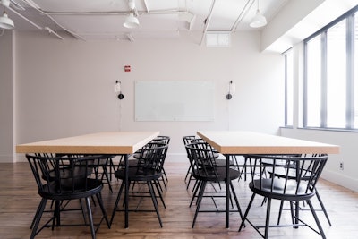 Cork Tables for Brainstorming Sessions