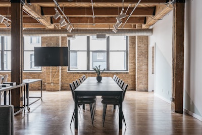 Bright View of Timber Classroom-like Space