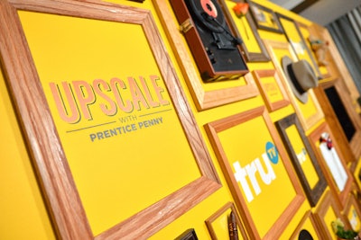 TruTV's premiere party brought to life the upscale themes of its new show in highly visual ways.