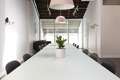 Scandinavian Ambiance Group Discussions Area