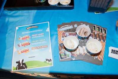 Guests could grab free samples of the new flavors, which are Fruit Loot, Cocoa Loco, and Frozen Flakes.