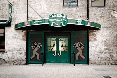 The Jameson Distillery Bow St. brand home was formerly known as the Old Jameson Distillery.