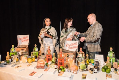 Patrón partnered with craft cocktail delivery company Cocktail Courier to offer guests Margarita of the Year cocktail kits.