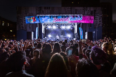 Horton Plaza Park celebrates Comic-Con during Con-X kickoff event featuring Troye Sivan, sponsored by Entertainment Weekly and Sweetarts