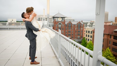 Rooftop photo op