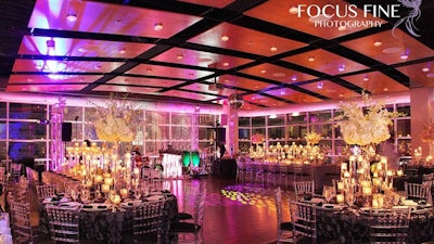 Wedding reception in Buchanan Room