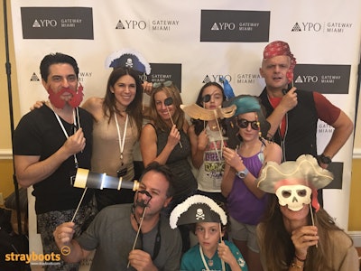 A custom team building event for YPO in Miami.