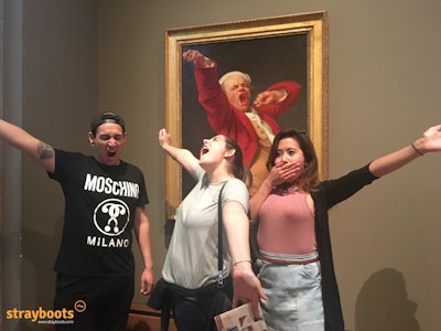 The Getty Museum scavenger hunt in LA is not as boring as it looks like...