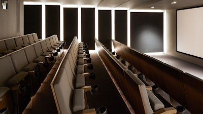 50 Seat Screening Room.