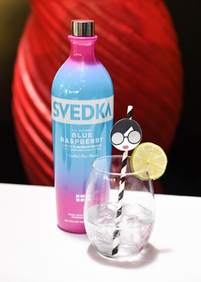 Eyewear-theme libations from Svedka included the Mercer Mule and Melrose Mint.