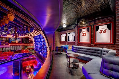 The G.O.A.T. Suite at Jewel Nightclub