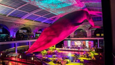 Milstein Hall of Ocean Life reception