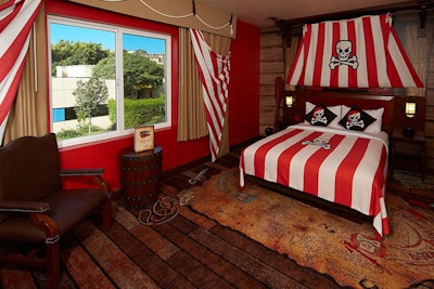 Pirate Suite at Legoland Hotel