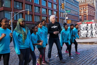In addition to hosting sports festivals, Virgin Sport promotes youth fitness through partnerships with community organizations. In November, Richard Branson hosted members of the girls' cross-country team from the KIPP Rise Academy in Newark at Virgin Sport’s New York office to learn about entrepreneurship and to go for a run.