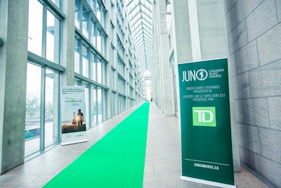 TD's Welcome Reception Green Carpet
