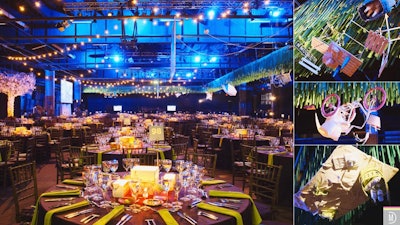 Experiential Design and Table Décor for Hudson River Park Trust Benefit