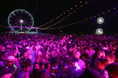 The Fyre Festival was billed as a competitor to Coachella (pictured), which was held over two weekends in April in Indio, California.