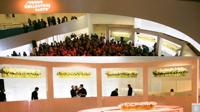 Event Design for Guggenheim Museum Young Collectors Event
