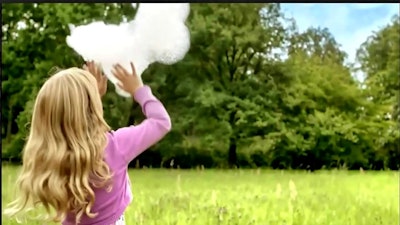 Little Girl Releases Butterfly