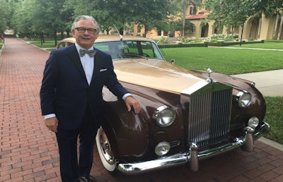Our Rolls Royce rented for a wedding