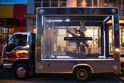 Lululemon's 'Test Truck' is stopping at 22 cities across the United States and Canada for its More Than Miles tour.