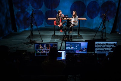 Organizers used Facebook Live to stream interviews with nine TED speakers that took place in a studio created at the convention center. Viewers from around the world could submit questions that the speakers answered in real time.