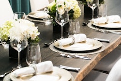 Private Dining Table Setting