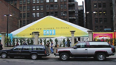 Custom Printed Tent